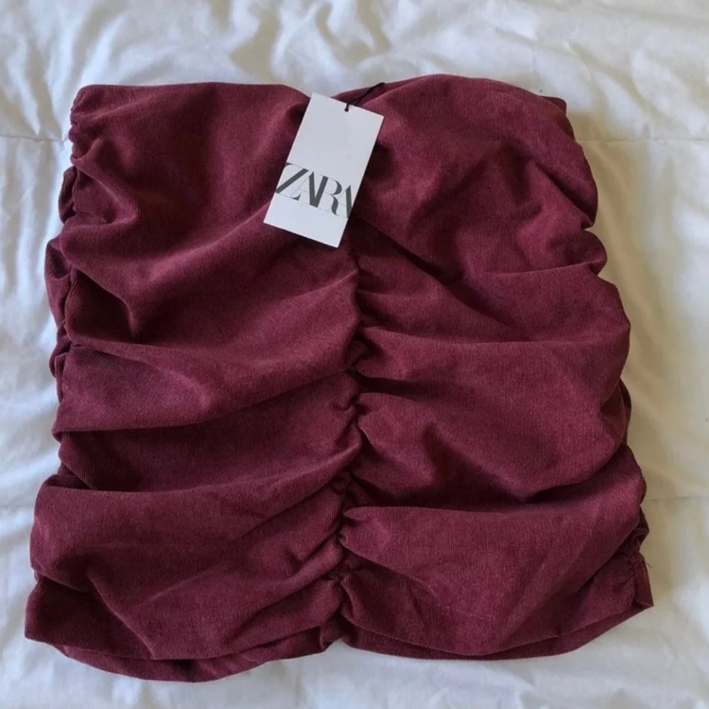 Zara corduroy skirt NWT